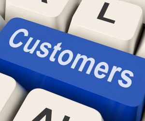 Customers Key Means Consumer Or Buyer