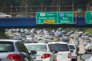 Traffic on Freeway