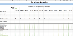 Cash Flow Worksheet