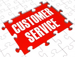 Customer Service Puzzle Showing Support, Assistance And Help 
