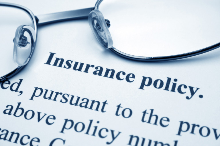 Insurance for a business: Insurance policy