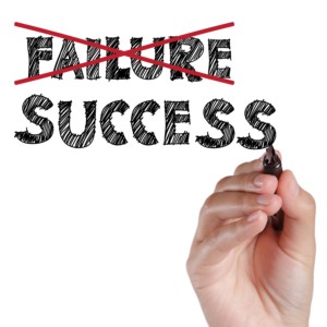 failure crossed out with success - cash flow forecast | How many small businesses fail