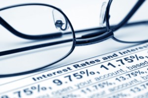 Interest rates with glasses