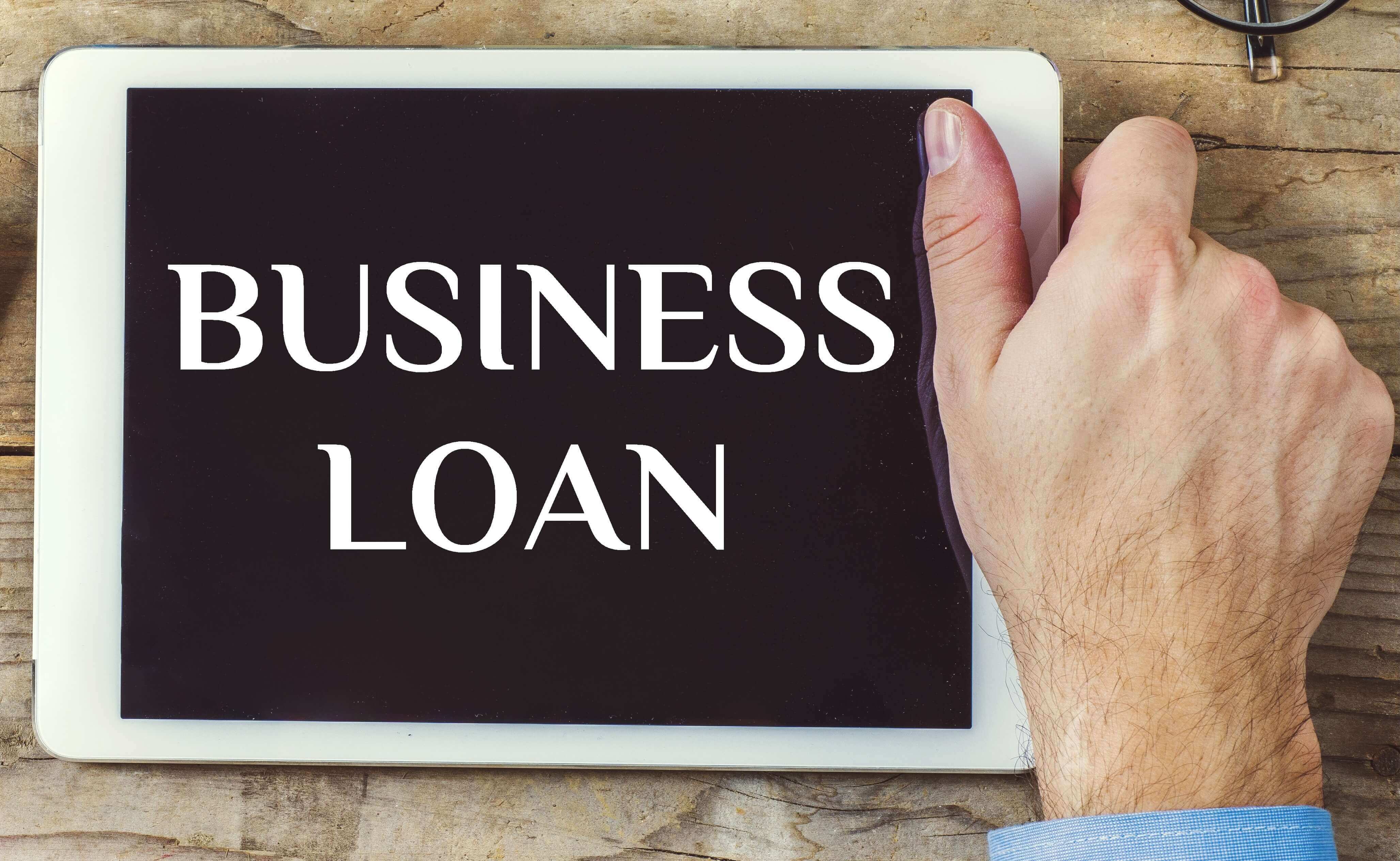 Tablet with Business Loan - new business loans | how small business loans work