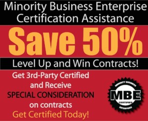MBE Certification sale