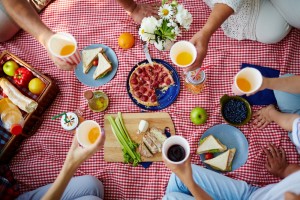 group on picnic - employee connection