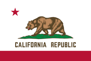 Start a business in California - State Flag